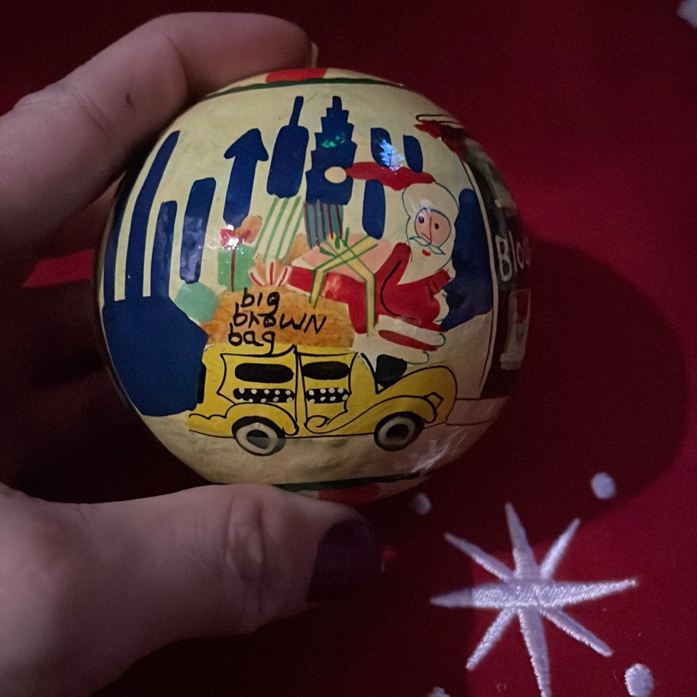 Bloomingdale’s Christmas ornament